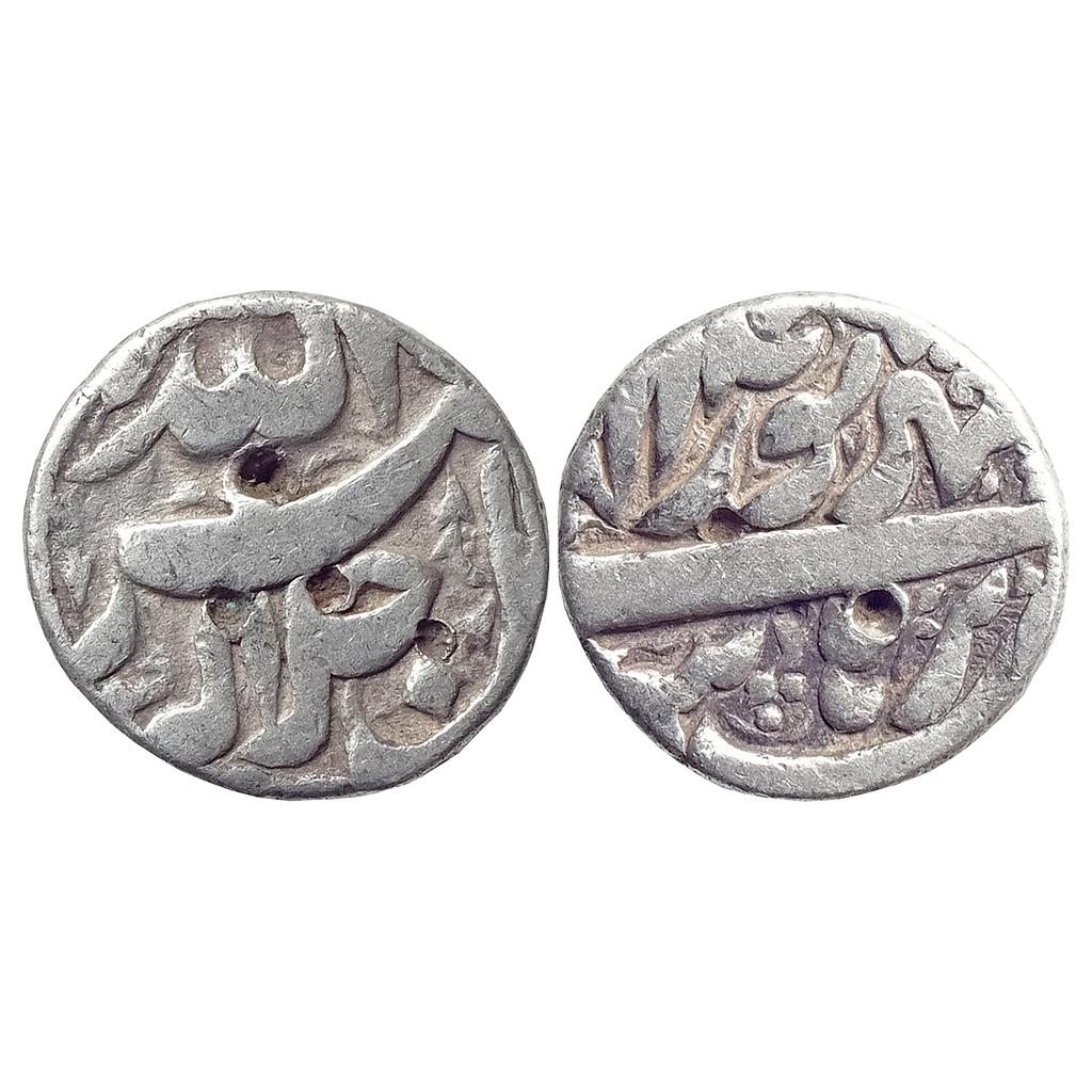 Mughal Akbar Burhanpur Mint Silver Rupee