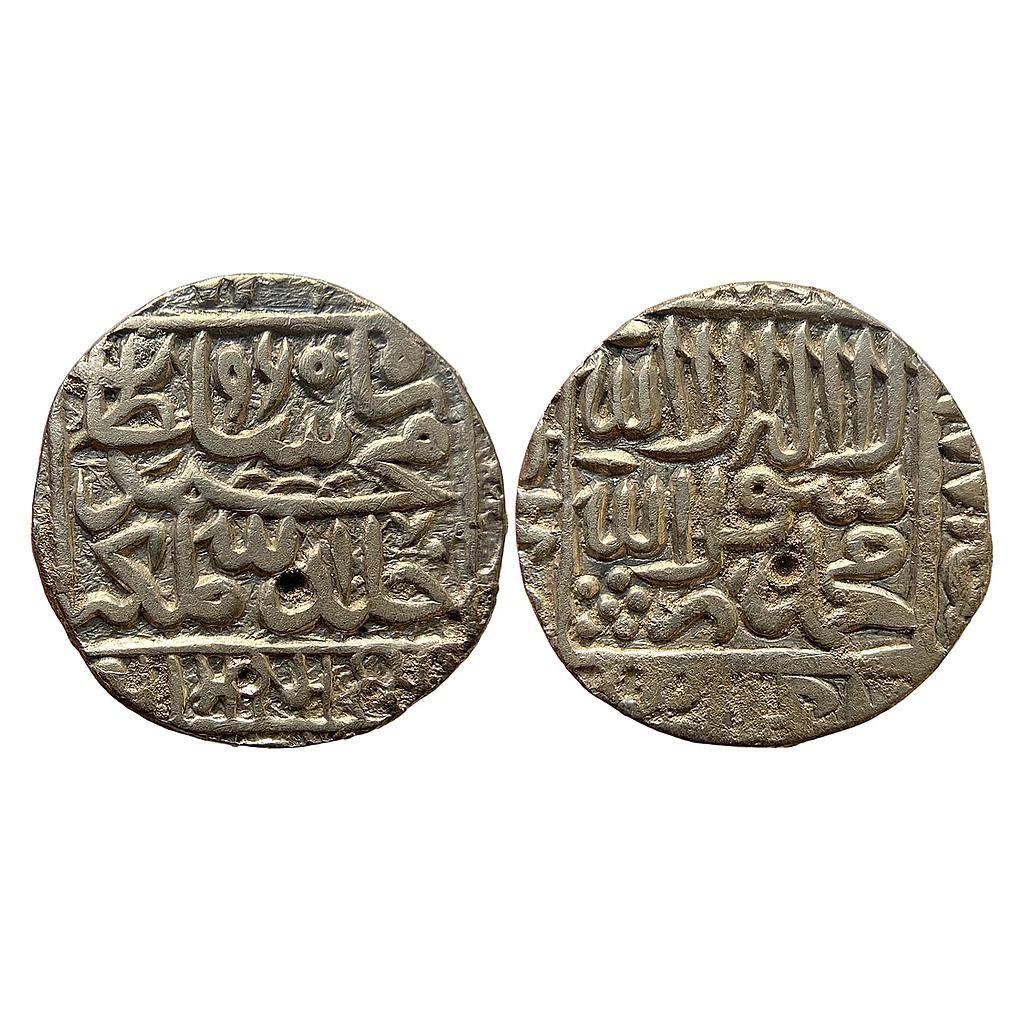 Delhi Sultan Muhammad Adil Shah Suri Gwalior Mint (By Style) Silver Tanka