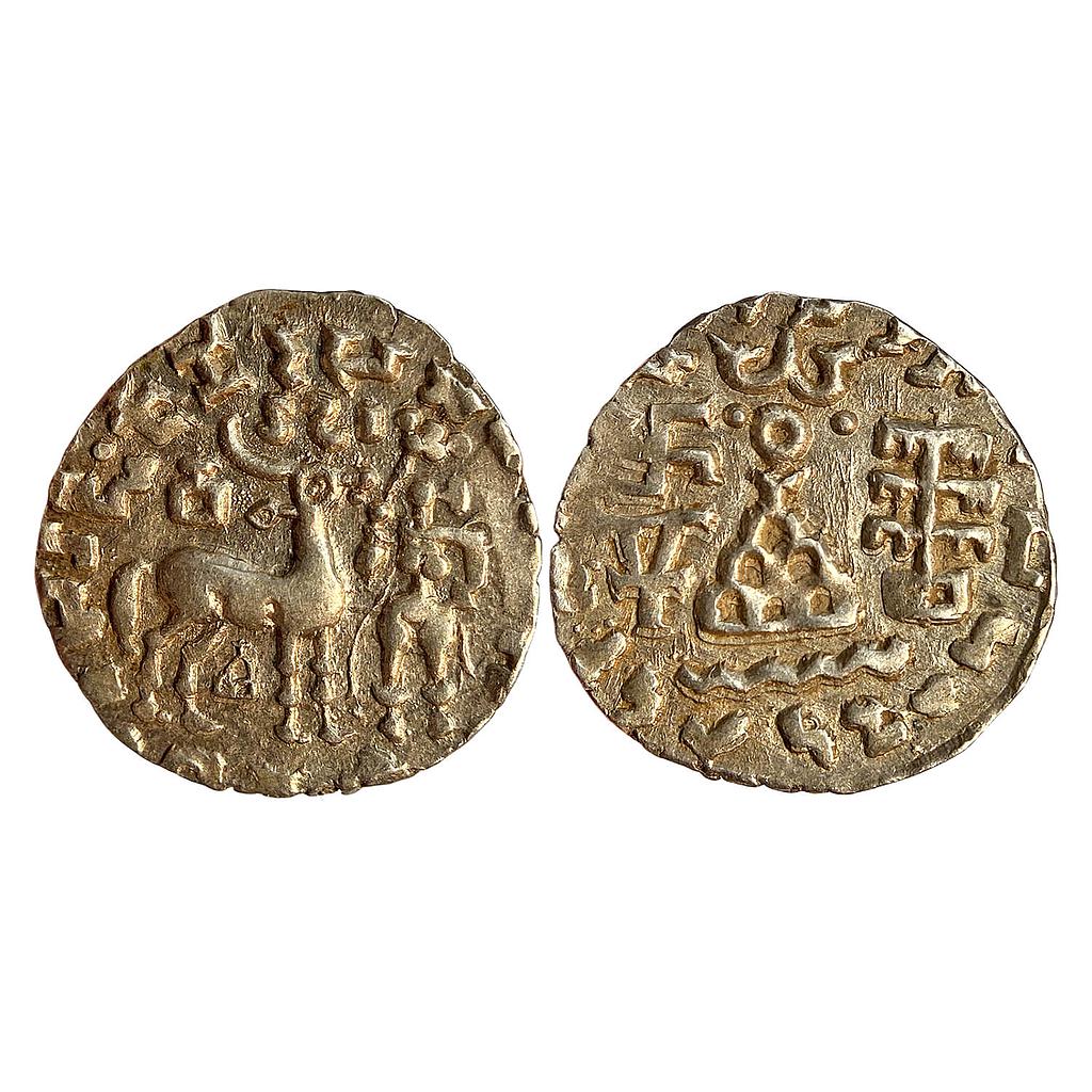 Ancient Kunindas Tribal Republic Amoghabhuti Silver Dramma