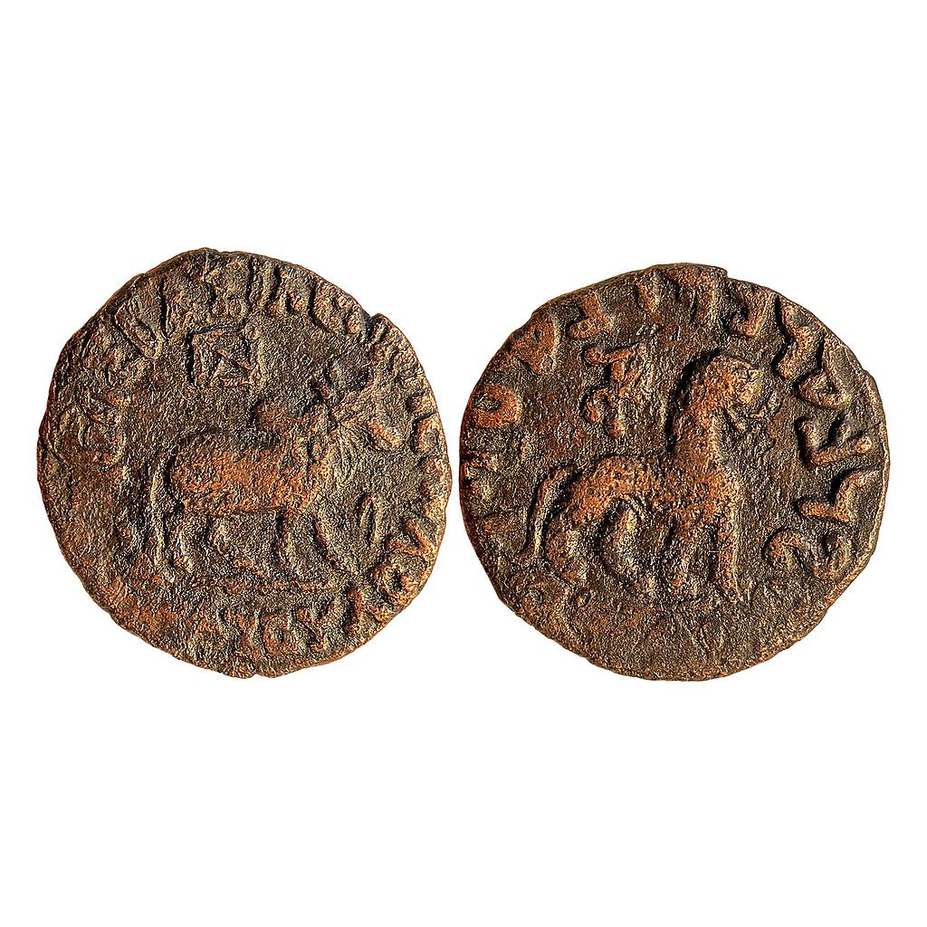 Ancient Indo-Scythians Azes II Bronze Unit