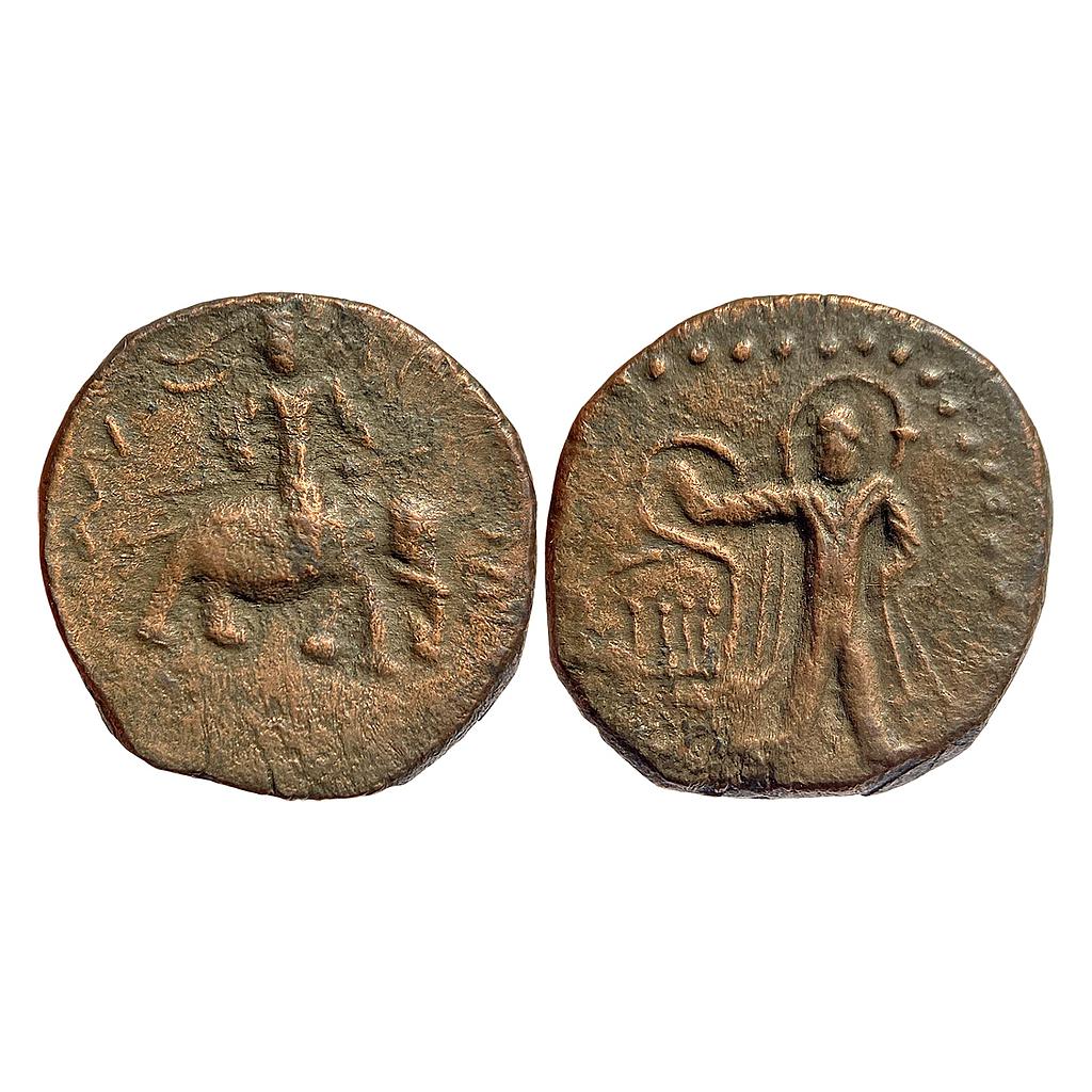 Ancient Later imitation of Huvishka Bronze Unit