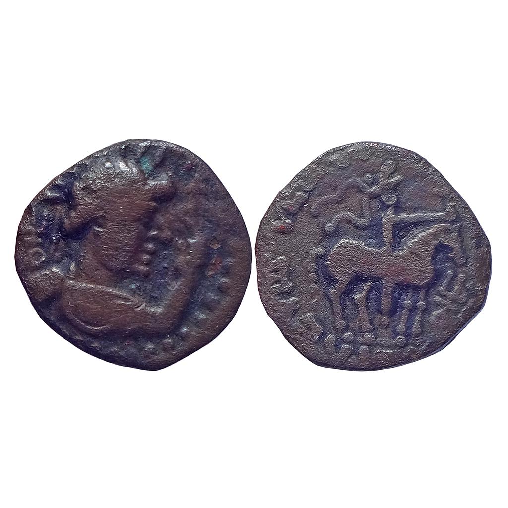 Ancient Kushanas Dynasty Soter Megas alias Vima Takto Copper Drachma