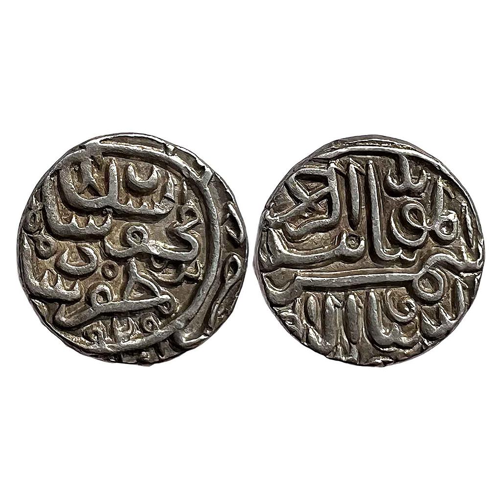 Gujarat Sultan Shams al-Din Muzaffar II Mustafabad Mint Silver Tanka
