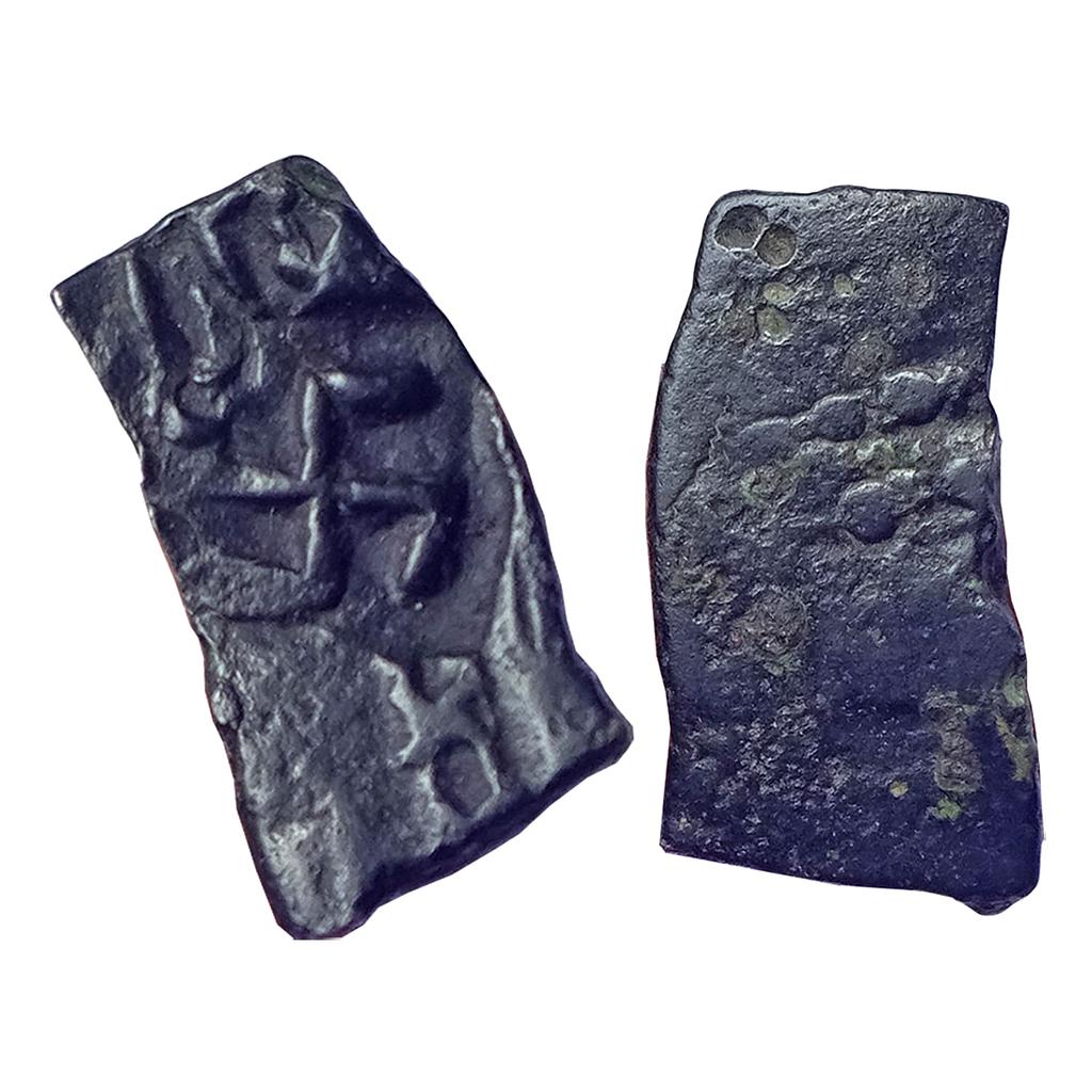 Ancient Satavahanas Siri Satakarani Nasik type Copper Unit