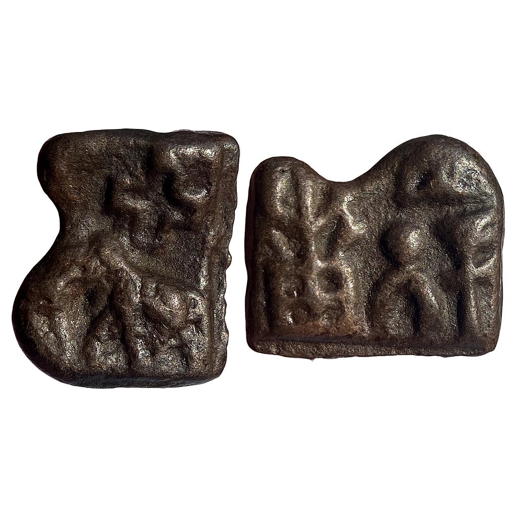 Ancient Sunga Period Uninscribed Cast Copper Unit