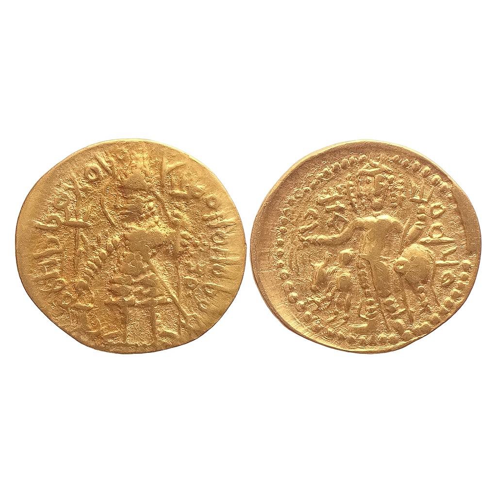 Ancient Kushanas Vasudeva I Gold Dinara