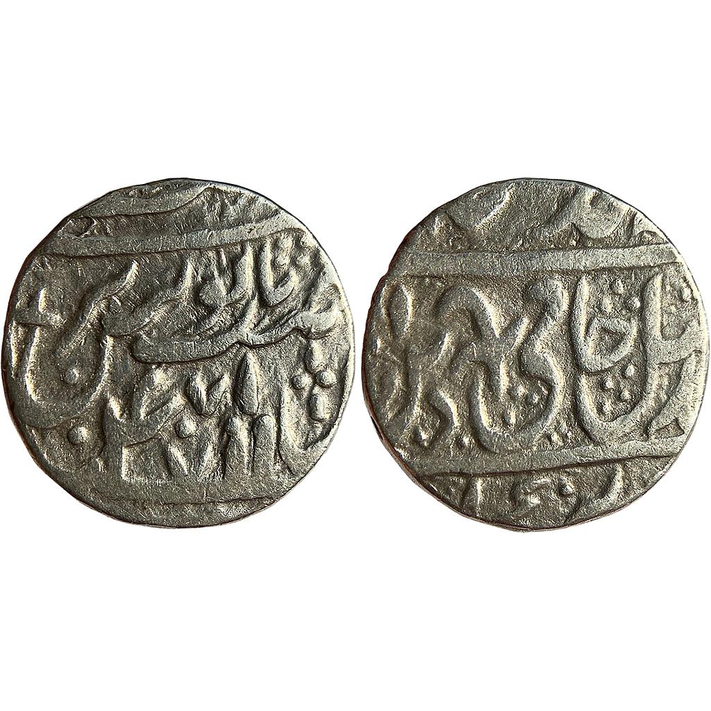 Sikh Feudatory/ Chieftaincie Jagadhari INO Shah Alam II Jagadhari Mint Pseudo mint name Najibabad Silver Rupee