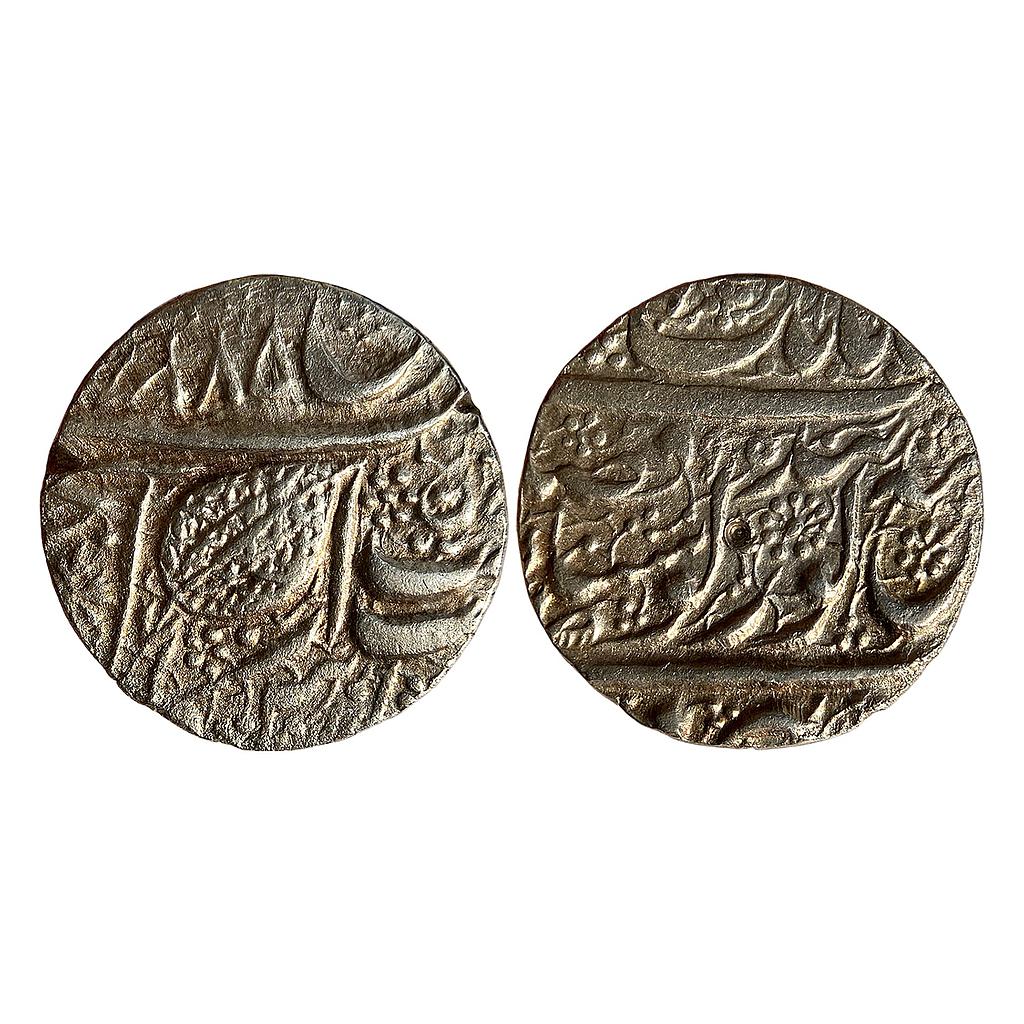 IK Sikh Empire Ranjit Singh VS 1885 Amritsar Mint NanakShahi couplet Silver Rupee