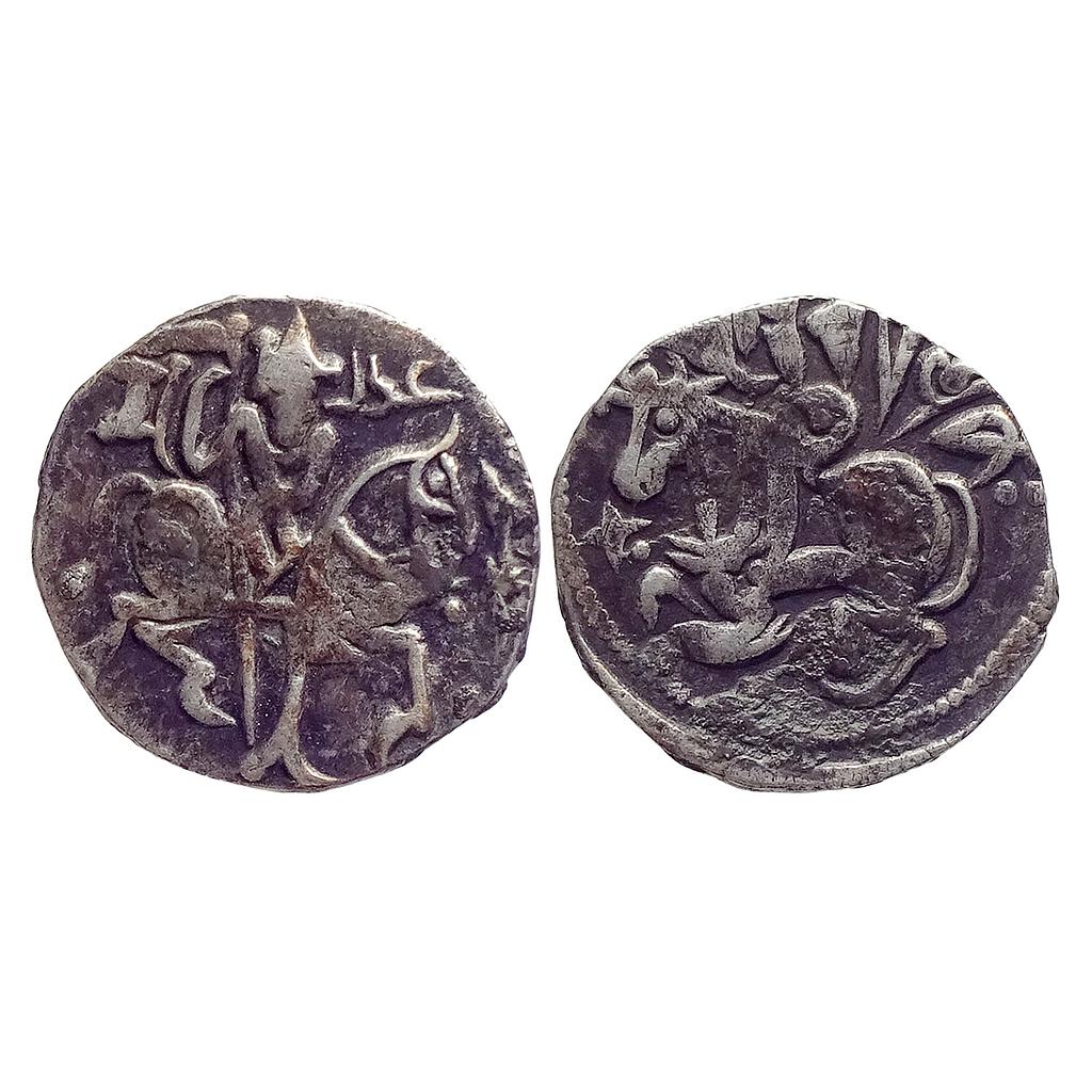 Hindu Shahis of Kabul and Gandhara Kamaluka Khudarayaka Silver Jital
