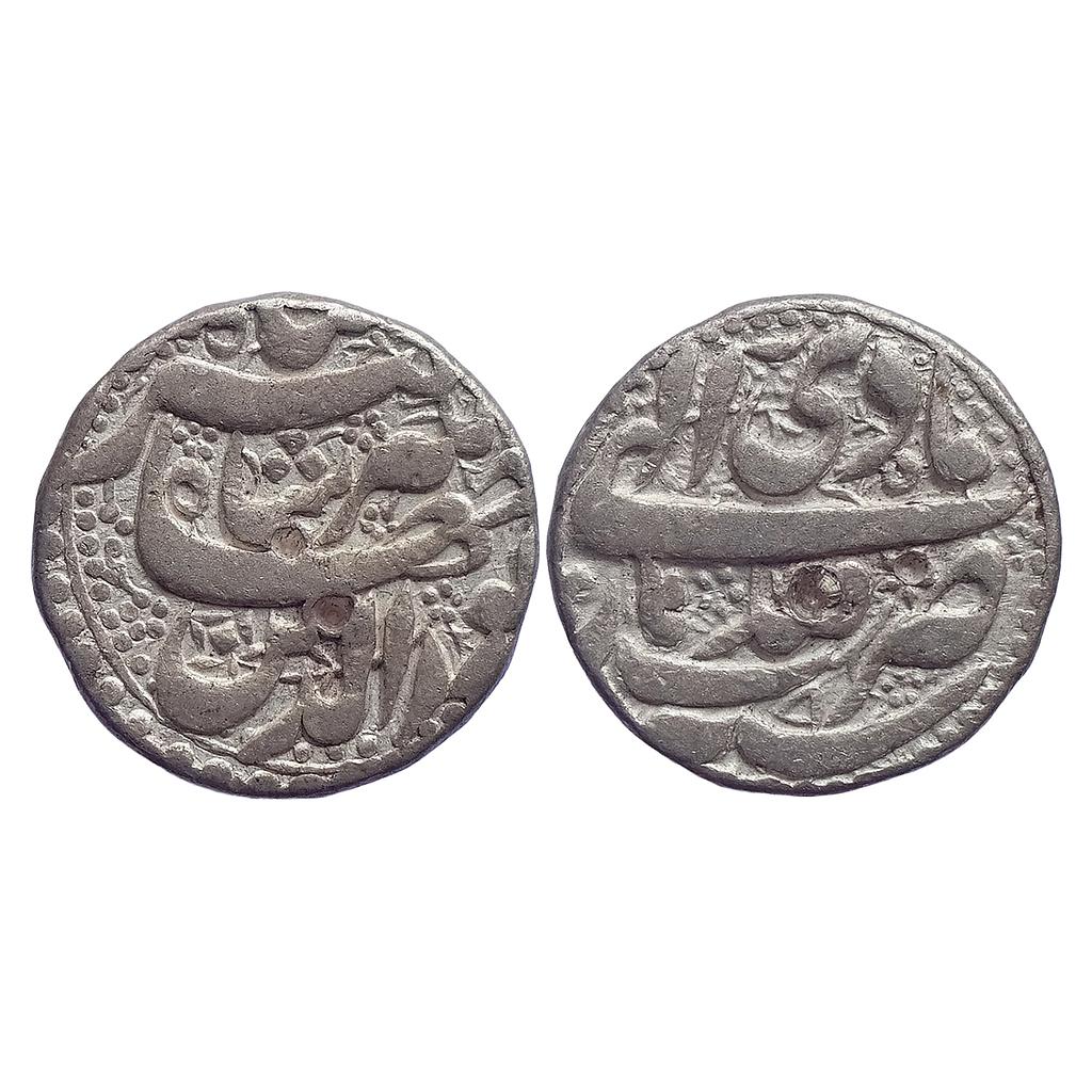 Mughal Jahangir Qandhar Mint Ilahi Month Di Capricon Silver Rupee